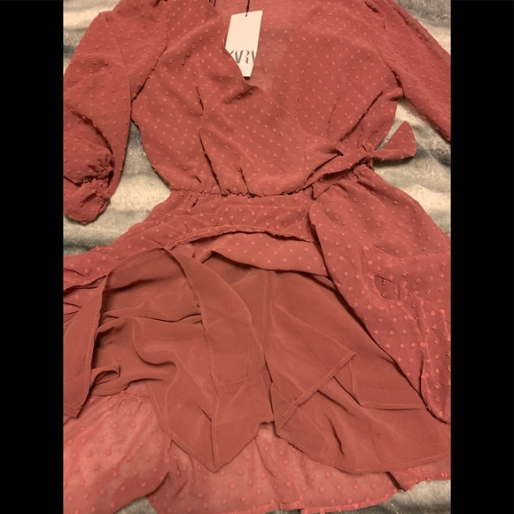 NWT ZARA SWISS DOT DRESS - Picture 8 of 8